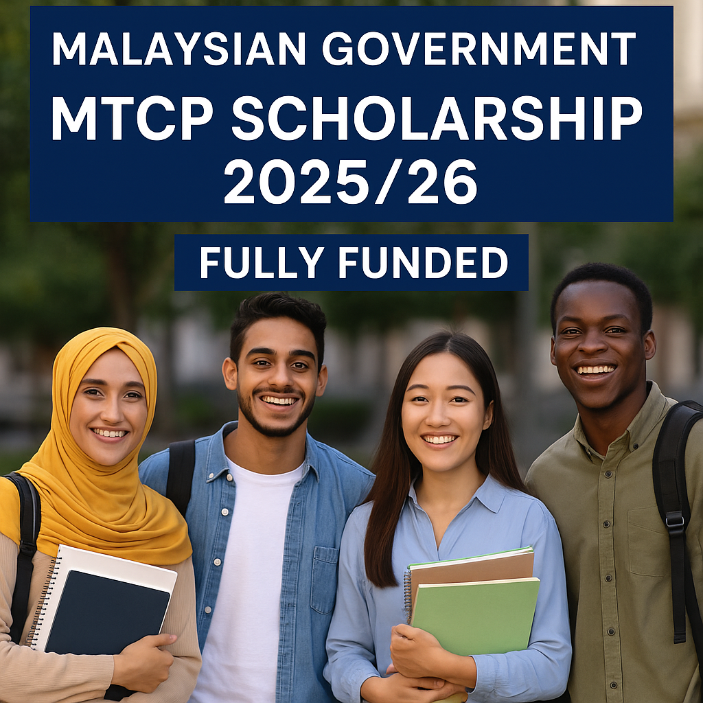 MTCP Scholarship 2025 – Fully Funded in Malaysia.