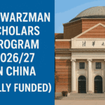 Schwarzman Scholars Program 2026/27 in China at Tsinghua University – Fully Funded